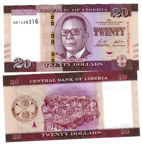 Liberia liberie billet - liberia,