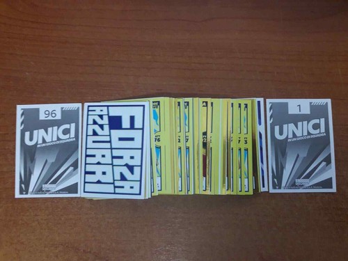 Calciatori panini unici set - calciatori,