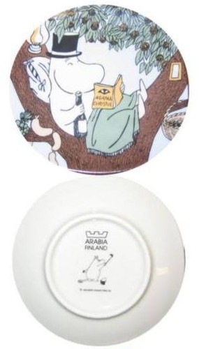 Piatto parete moomin arabia - piatto,