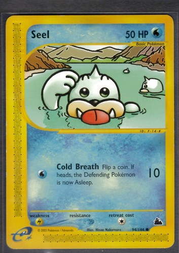 Pokemon seel 144 - 94/144, skyridge