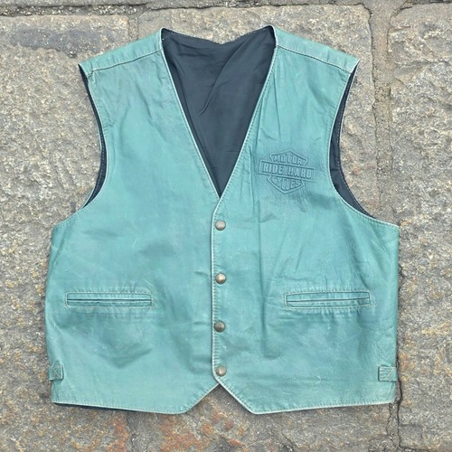 Gilet biker vintage vera - in,