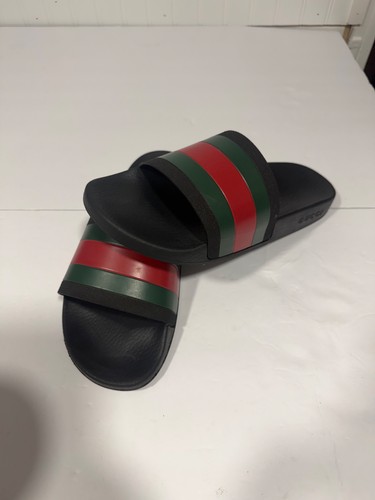 Gucci sandali uomo slide righe