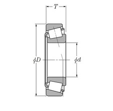 CUSCINETTO A RULLI CONICI