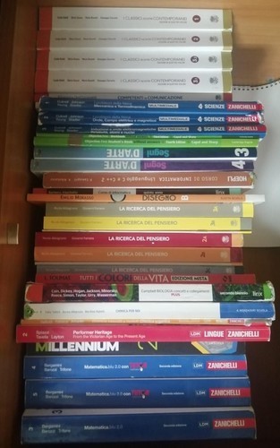 Libri scolastici usati - libri,