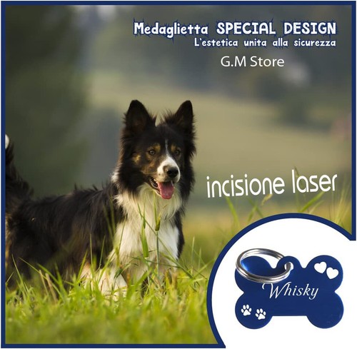 Medaglietta per cani gatti - per,