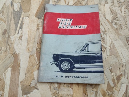 Uso manutenzione fiat 125 - uso,