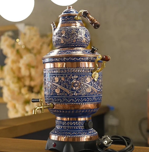 Tè turca samovar - turca, rame