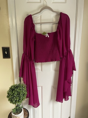 Camicetta donna magenta