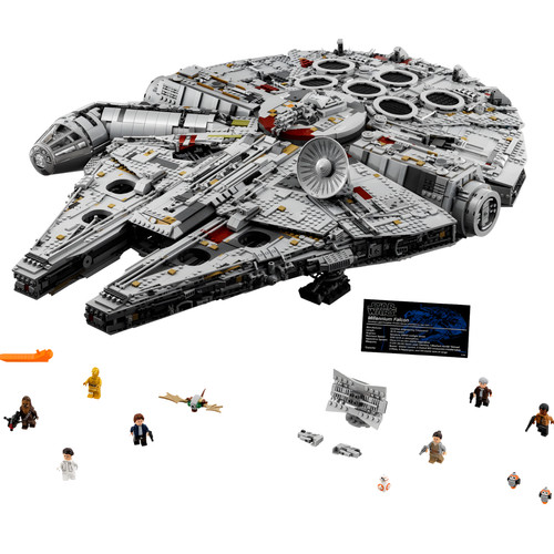 Lego star wars millennium - star,