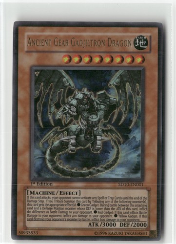 Ancient gear gadjiltron dragon - gear,