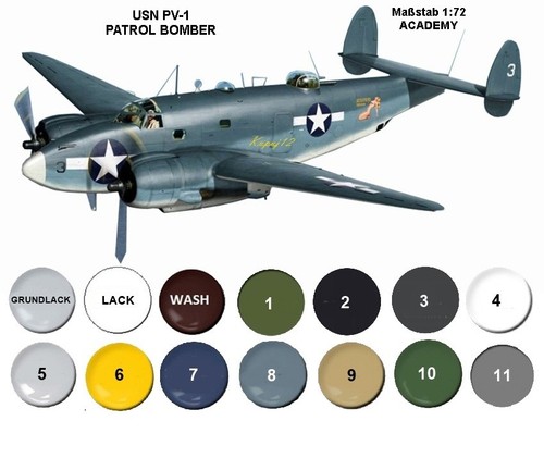 Usn patrol bomber modello - usn,