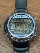 Suunto Stinger Dive Computer Usato Per Ricambi Riparazione Problema LCD