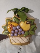 THUN Formella  Cesto Frutta Autunno Vintage Fuori Produzione Raro