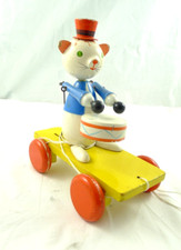 VECCHIO GIOCATTOLO LEGNO