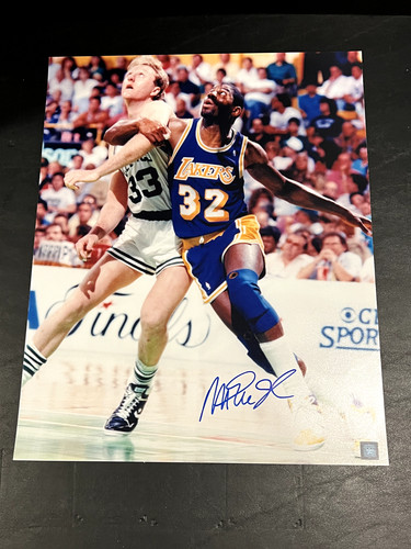 Magic johnson firmato mano - johnson,