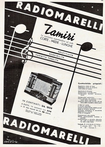 Pubblicita 1934 radiomarelli - pubblicita',