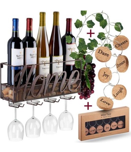 Porta vino decorativo casa e - vino,
