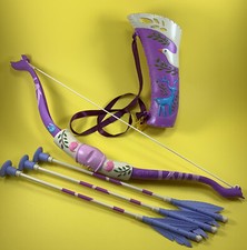 SET COSTUME TIRO CON L'ARCO DISNEY RAPUNZEL AGGROVIGLIATO AVVENTURA LA SERIE ARCO E FRECCE