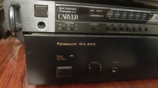 Preamplificatore CARVER e Finale Parasound HC 8001