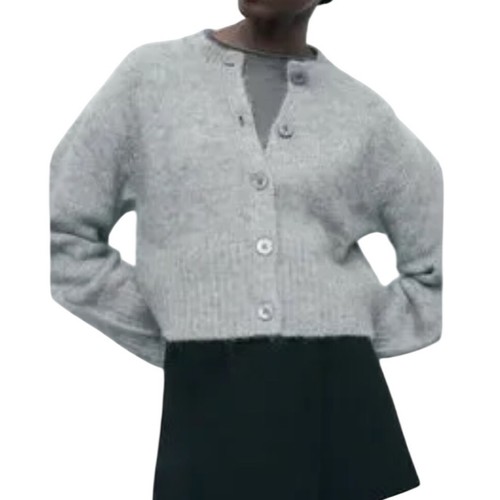 Zara cardigan cropped lana - cropped,