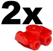 NUOVO LEGO - Body Wear - Footgear - Pattini a rotelle Rosso x 2 - Scooter Harley Quinn