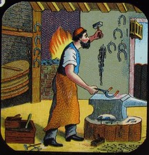 Glass Magic Lantern Slide
