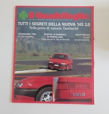 ALFA ROMEO RIVISTA IL QUADRIFOGLIO N°54 1995 145 2.0 TAMBURINI AUTO VINTAGE 