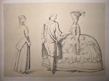 Costume da donna antico moda