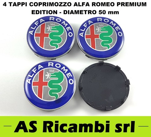 Tappi coprimozzo alfa romeo - tappi,