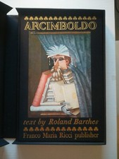 Roland Barthes ARCIMBOLDO Franco Maria Ricci 1980 - testo in inglese