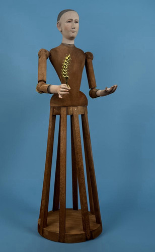 Manichino devozione legno - manichino,