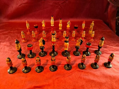 Vecchio gioco scacchi - vecchio, di