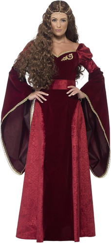Costume regina medievale - regina,