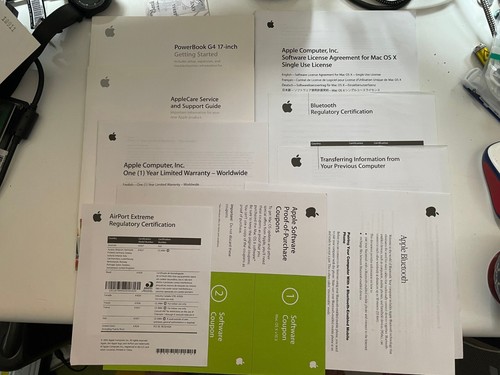 Apple powerbook - "apple, 17"