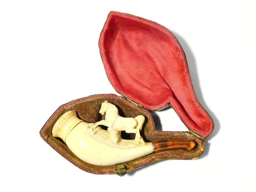 19thc trotting horse hand - horse,