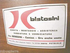 Adesivo BISTOSINI GRU BENEDINI