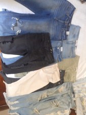 Lotto 8 Paia Jeans Donna Varie Taglie E Marche Zara Hollister Bershka Jennyfer