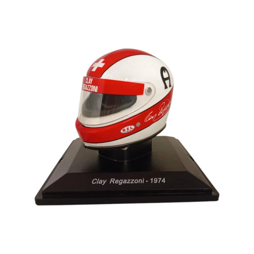 Clay regazzoni mini - regazzoni, casco