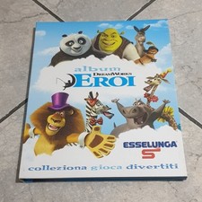 Esselunga Eroi DreamWorks Album Completo Con Giochi