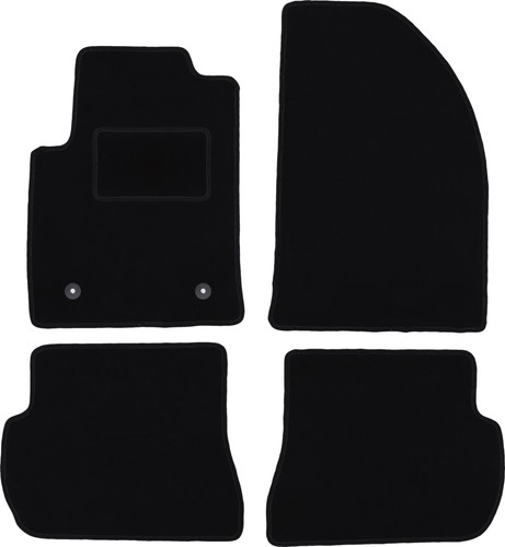 Tappetini velluto nero ford - tappetini,