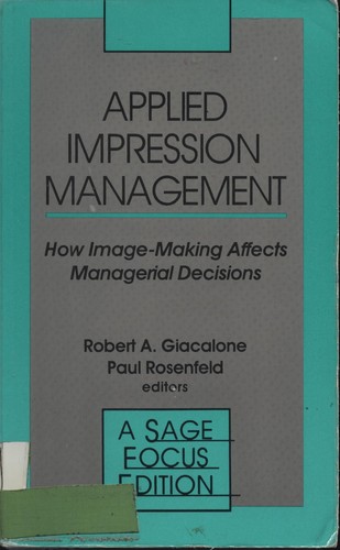 Applied impression management - impression,
