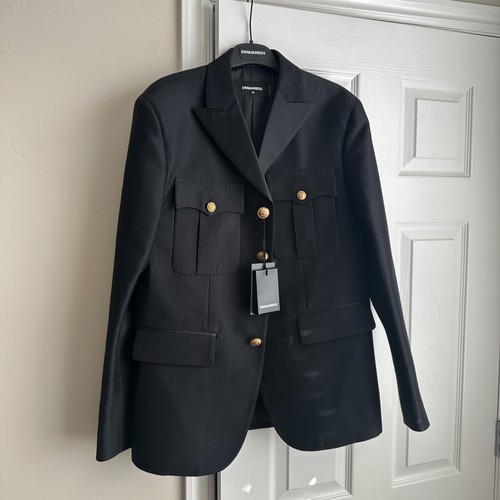 Giacca dsquared2 uomo nero - dsquared2,