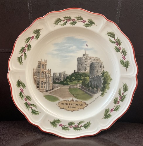 Piatto natalizio wedgwood 1980 - piatto,