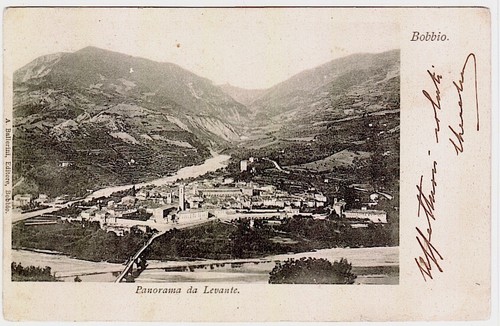 Bobbio piacenza panorama da - bobbio,
