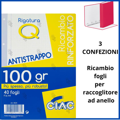 Ricambi fogli forati - 3,