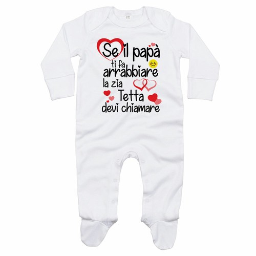 Tutina neonato personalizzata