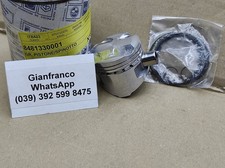 8481330001 Originale Piaggio 125 Pistone completo fasce Aprilia Derbi Gilera std