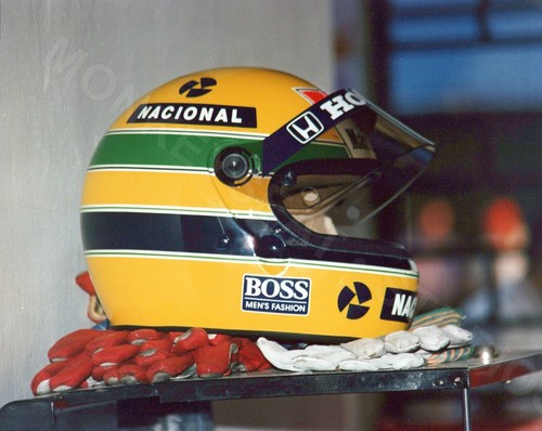 Casco ayrton senna - senna, mclaren