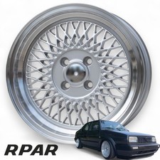 4 CERCHI 15 4x100 STYLE BBS KLUTCH SL1 HONDA VW GOLF OPEL 7J ET25