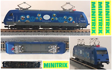 MINITRIX LOCOMOTORE ELETTRICO BR101 014-9 DB CONTROLLO LINEE ELETTRICHE SCALA-N